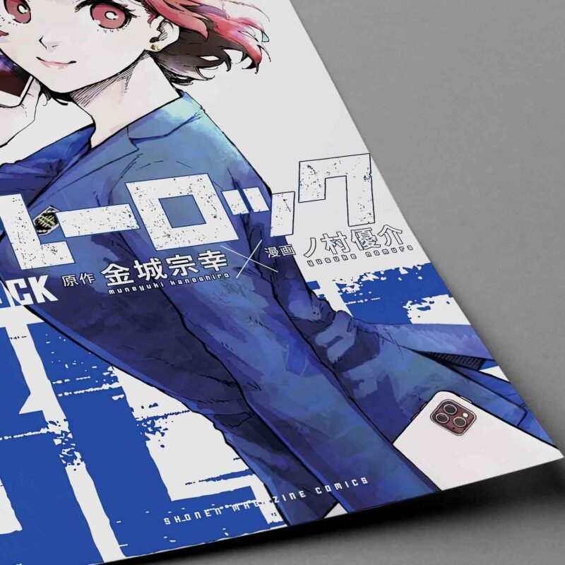 Blue Lock Manga Vol. 18 Anime closeup Poster