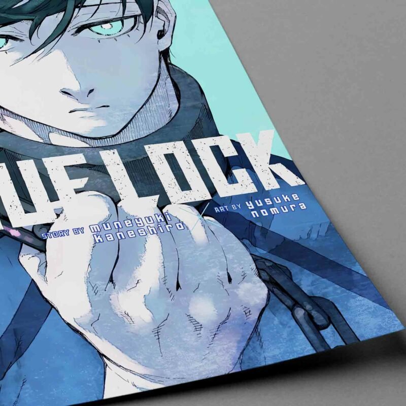 Blue Lock Manga Vol. 6 Anime closeup Poster