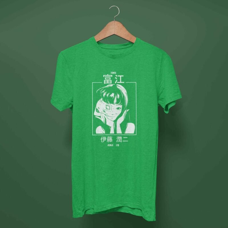 Junji Ito Anime Irish Green T-Shirt