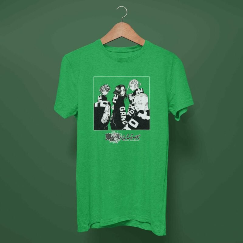Tokyo Manji Gang Tokyo Revengers Anime Irish green T-Shirt