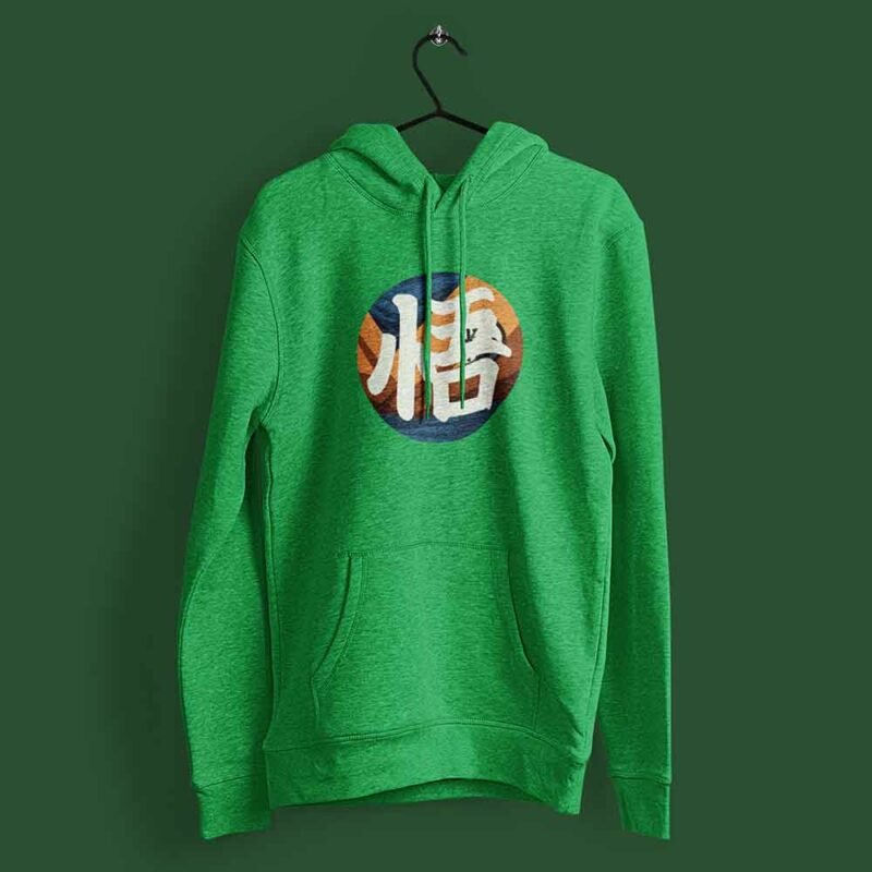 Dragon Ball z Symbol Anime Irish Green Hoodie