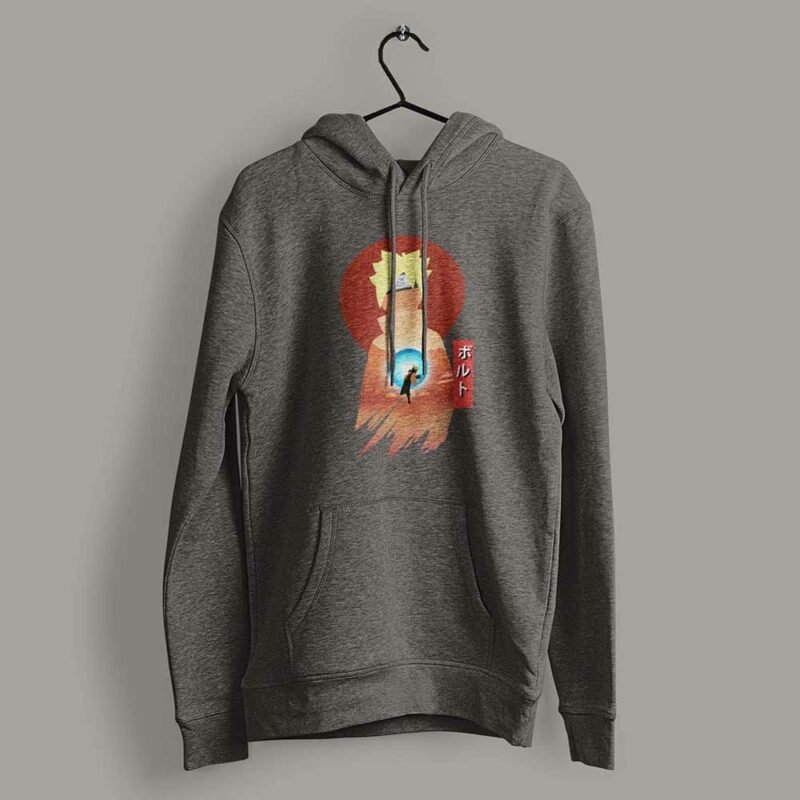 Cool Naruto Anime charcaol Hoodies