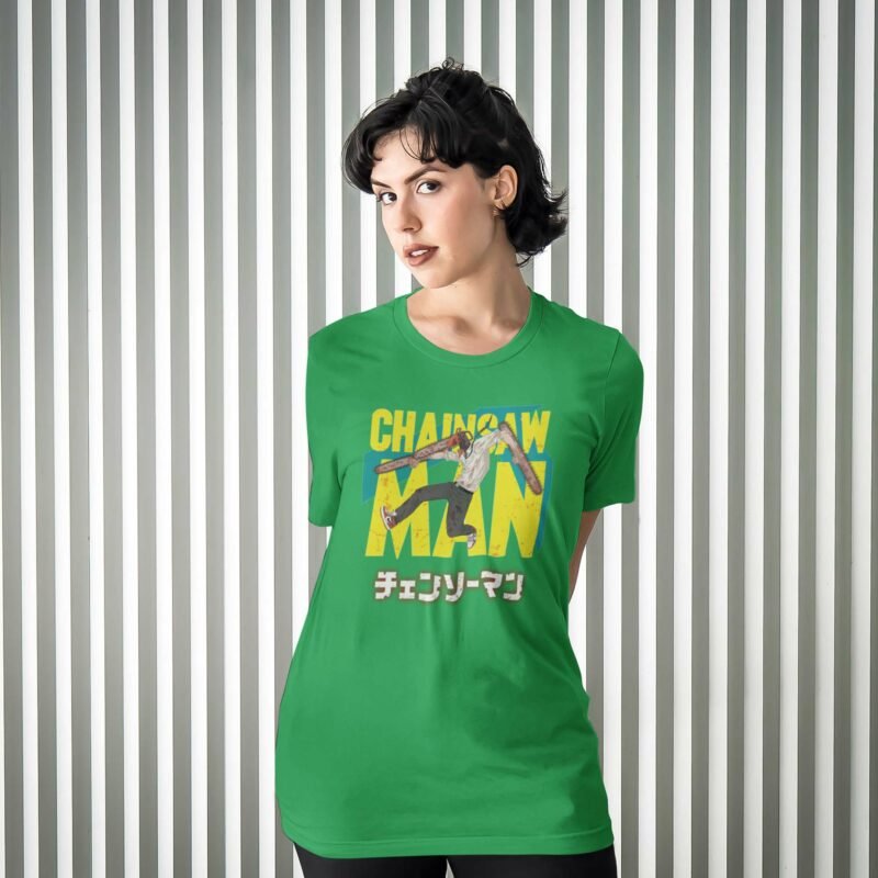 Denji Chainsaw Man female Anime T-Shirts