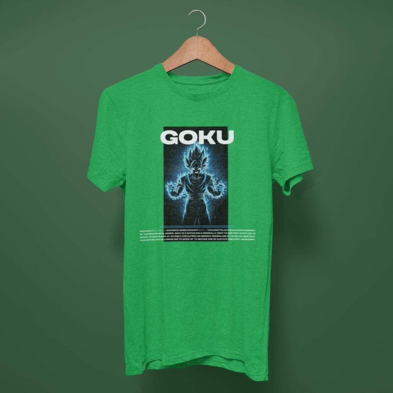 Goku Dragon Ball z irish green T-Shirt