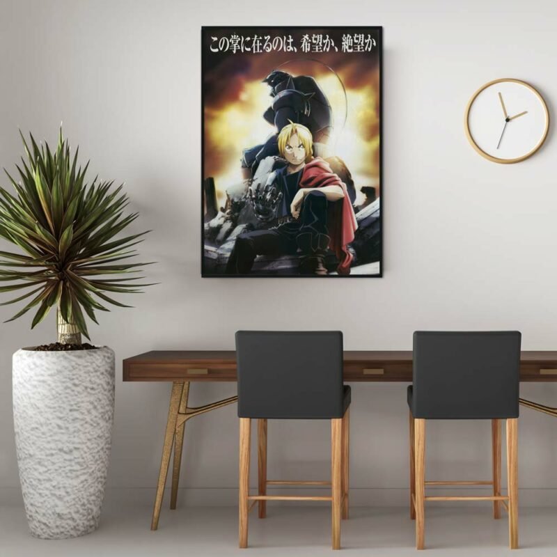 Elric Bro fma Anime hanging Poster