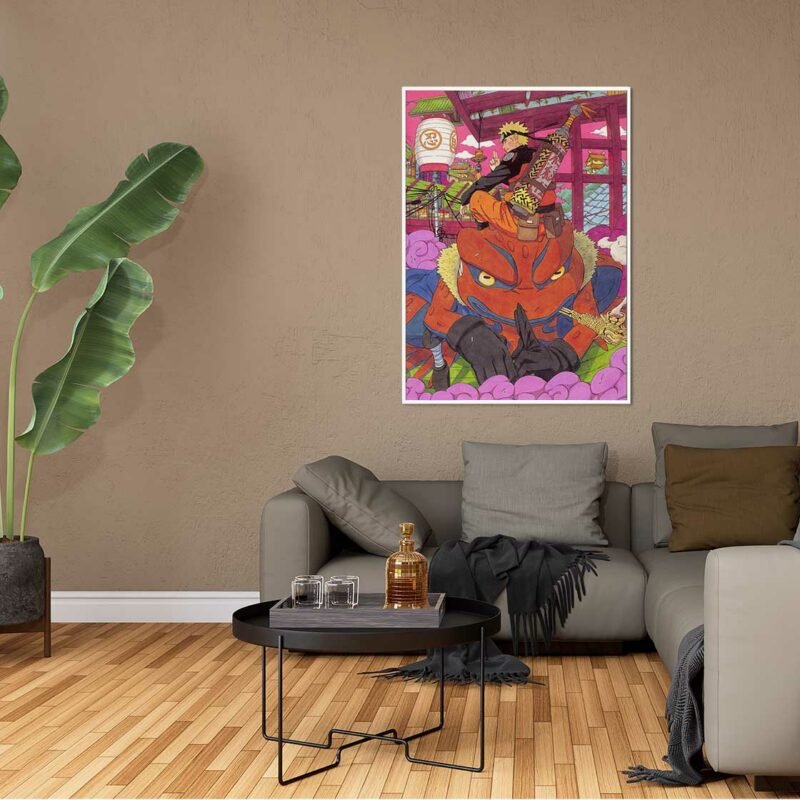 Gamakichi Naruto Anime hanging Poster
