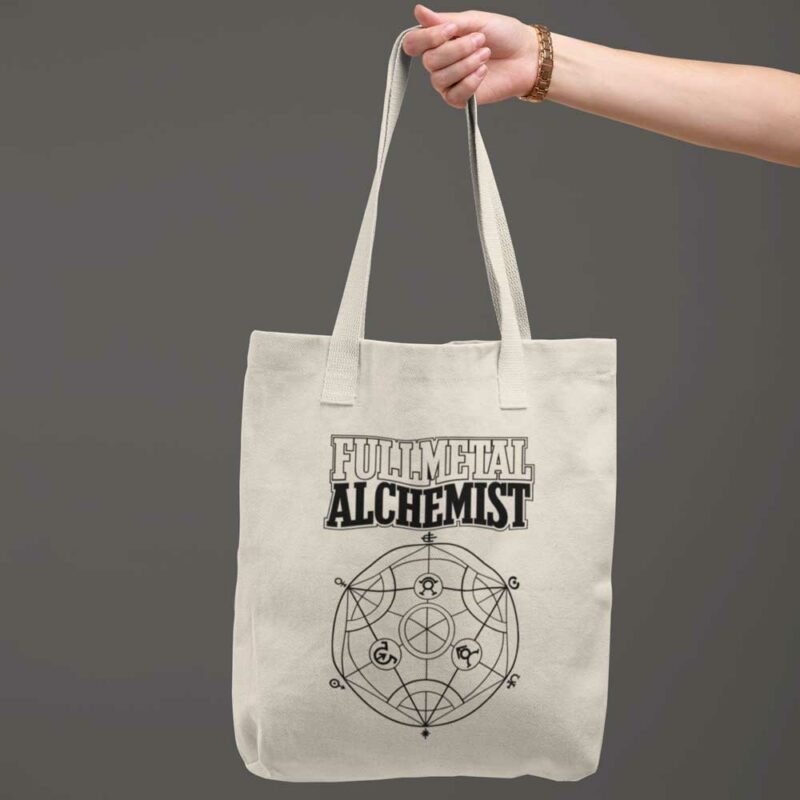 Alchemys First Law Fullmetal Alchemist Anime cotton Tote Bag