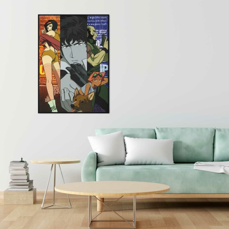 Team Cowboy Bebop Anime hanging Poster