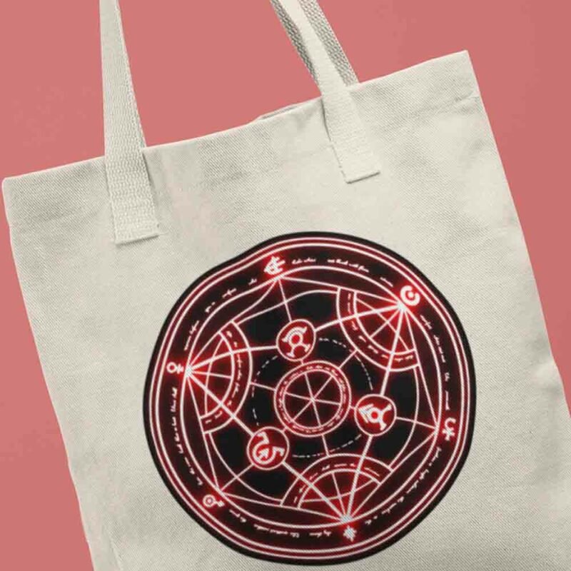 Alchemys Fullmetal Alchemist Anime closeup Tote Bag