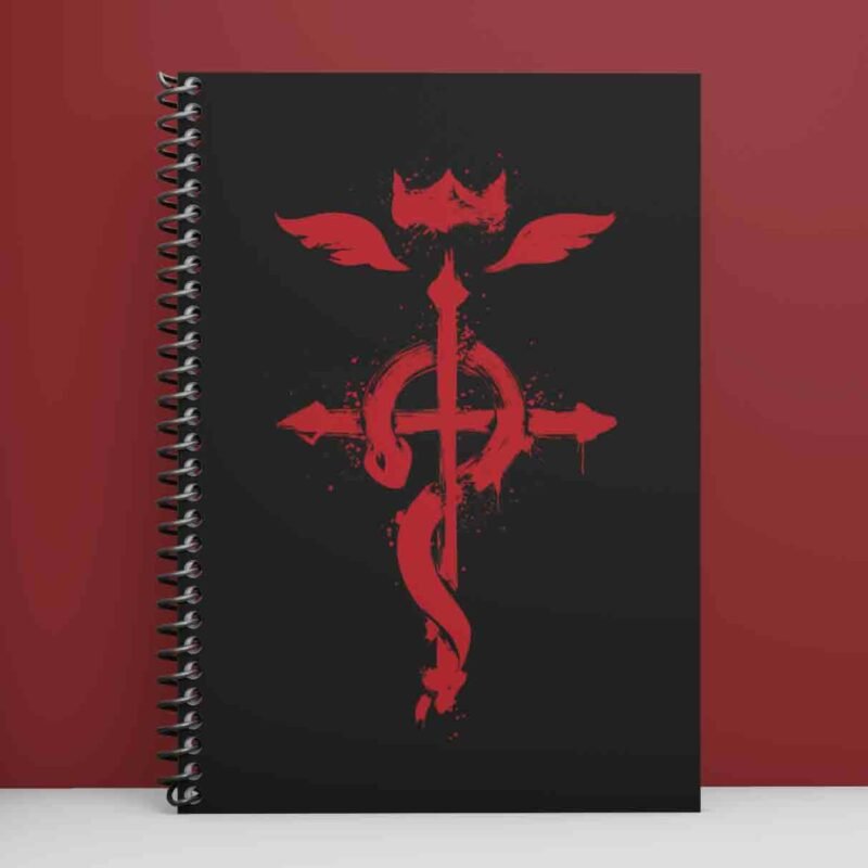 Snakes of Alchemy Fullmetal Alchemist Spiral Notebook