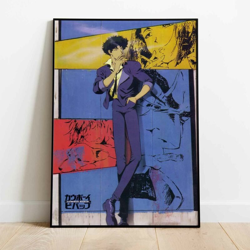 Spinke Spiegel Classic Cowboy Bebop Anime Poster