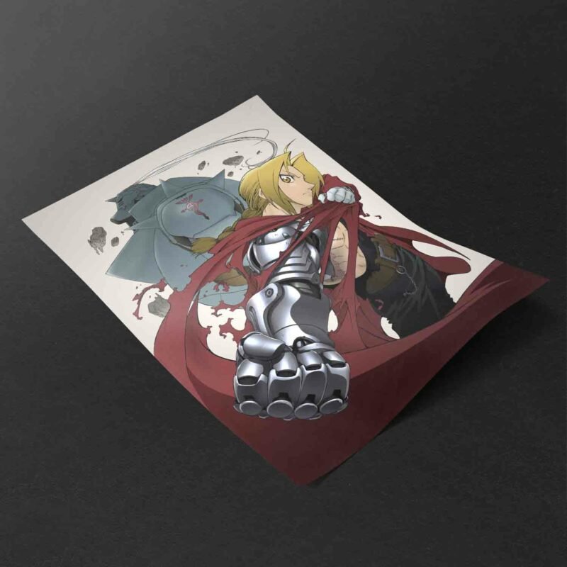 Edward Elric and Alphonse Elric fma Poster