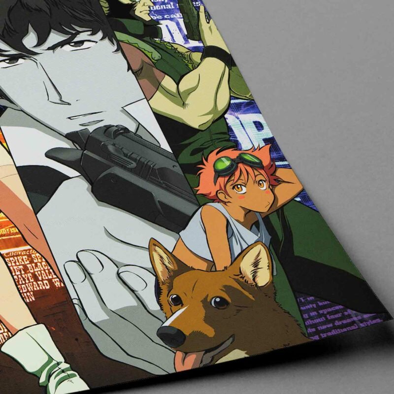 Team Cowboy Bebop Anime Closeup Poster