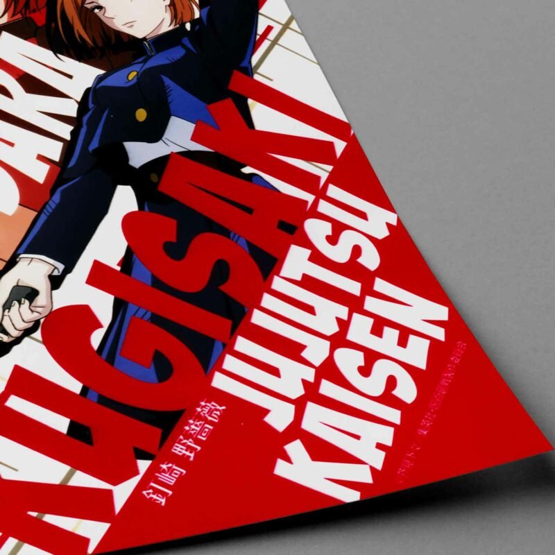 Nobara Kugisaki Jujutsu Kaisen closeup Poster Anime