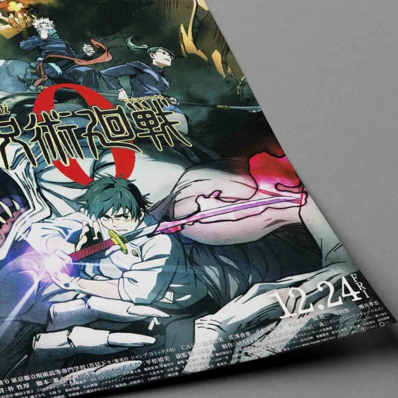 King Gnu Drops Jujutsu Kaisen Anime closeup Poster
