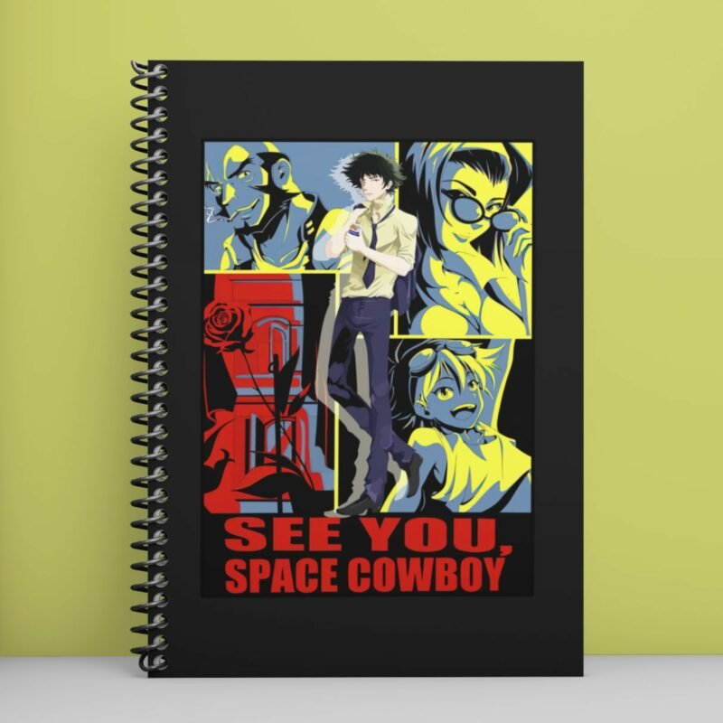 See You Space Cowboy Bebop Spiral Notebook