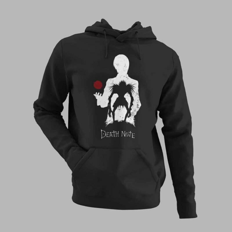 Ryuk Apple Death Note Anime Black Hoodie