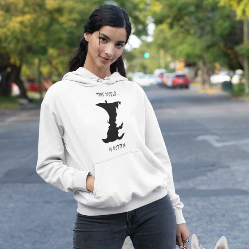 This World Is Rotten Death Note Anime Female Hoodie