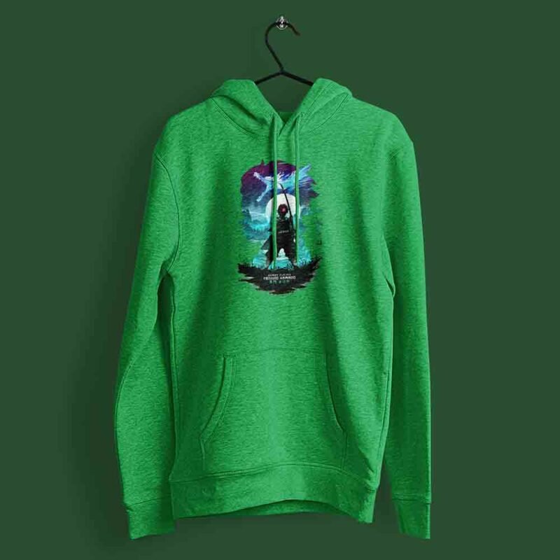 Tanjiro Demon Slayer Anime Irish Green Hoodies