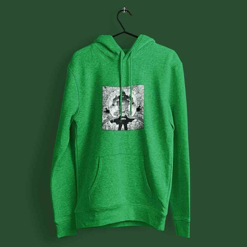 Edward Elric and Alphonse Elric Fullmetal Alchemist Anime Irish Green hoodie