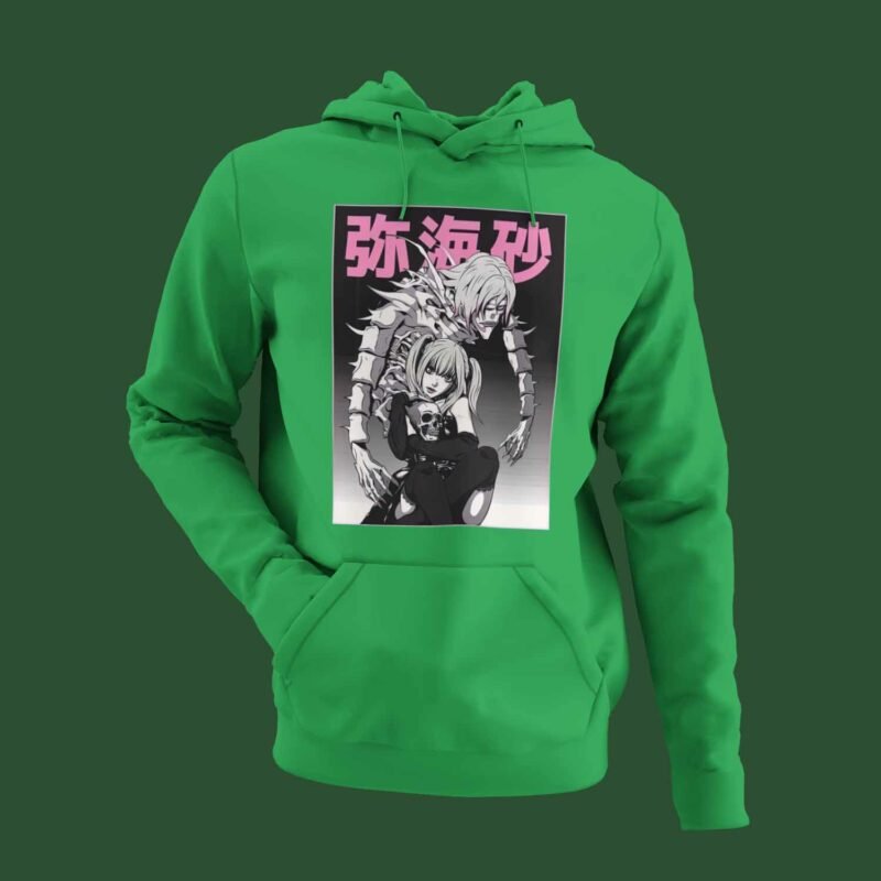 Misa Death Note Anime Irish green Hoodie