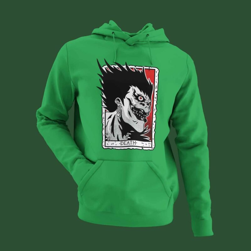 Ryuk Death Note Anime Irish green Hoodie