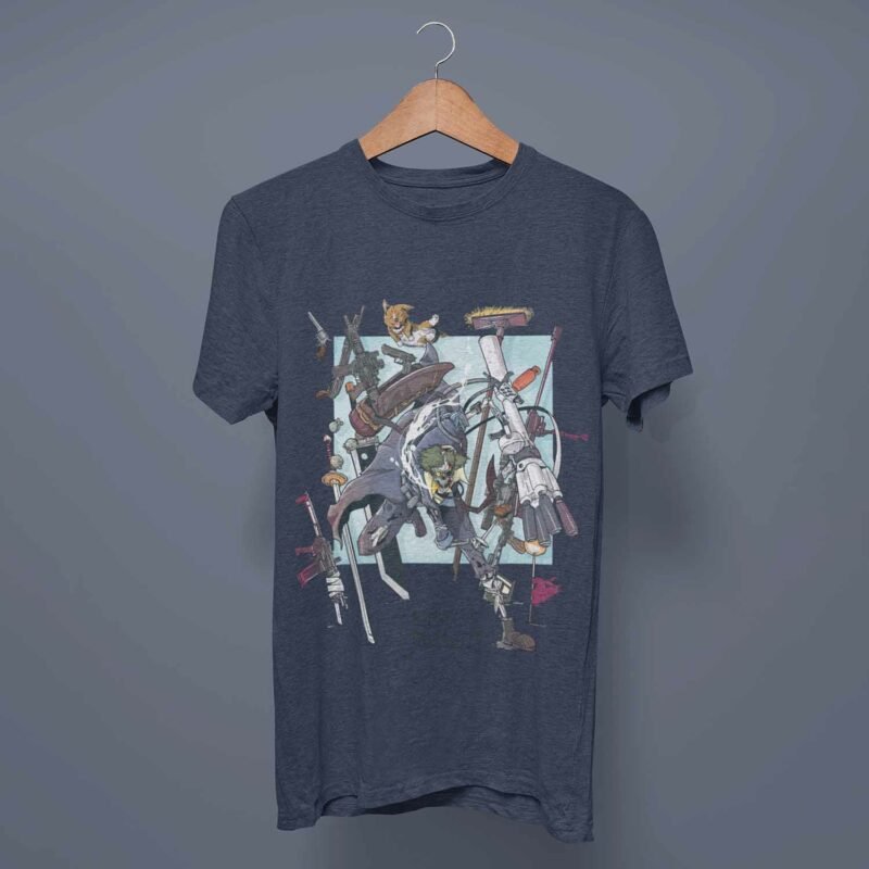 Team Cowboy Bebop Anime Navy T-Shirt