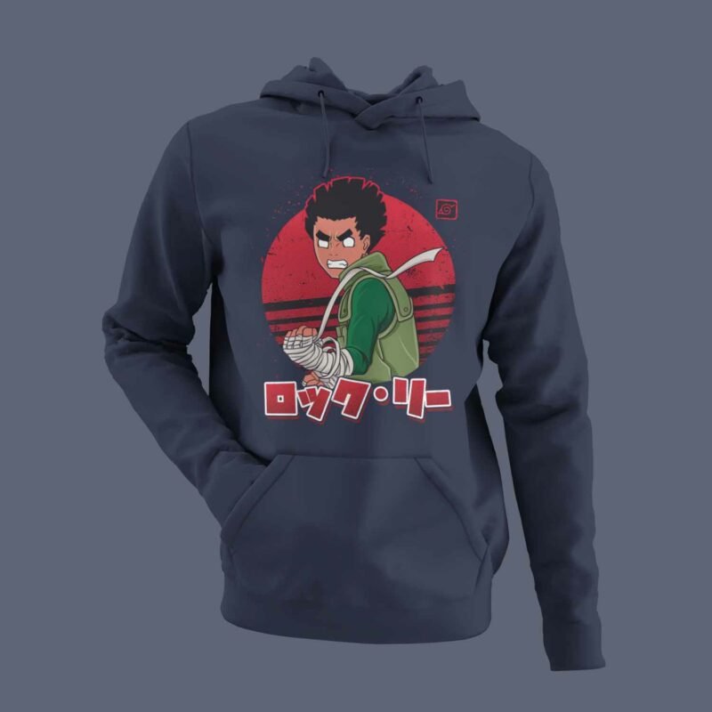 Jiraiya Naruto Anime Navy Hoodie