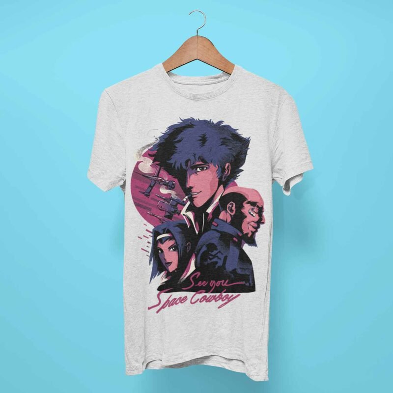See You Space Cowboy Bebop Anime White T-Shirt