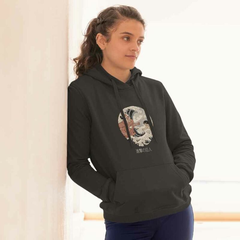 Eren Titan Colossal Titan Attack on Titan female hoodie