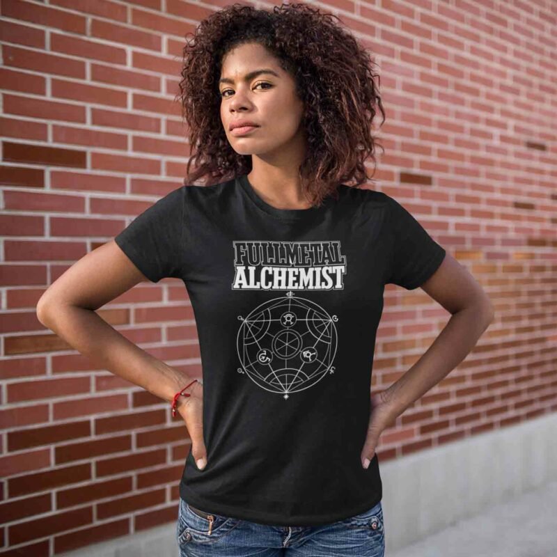 Alchemy Circle Fullmetal Alchemist Anime female T-Shirt
