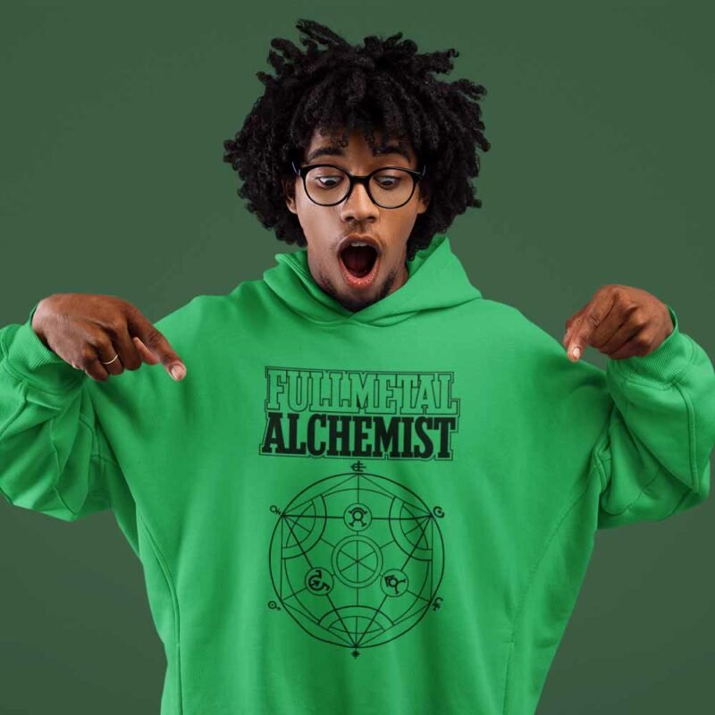 Alchemys First Law Fullmetal Alchemist male Hoodie