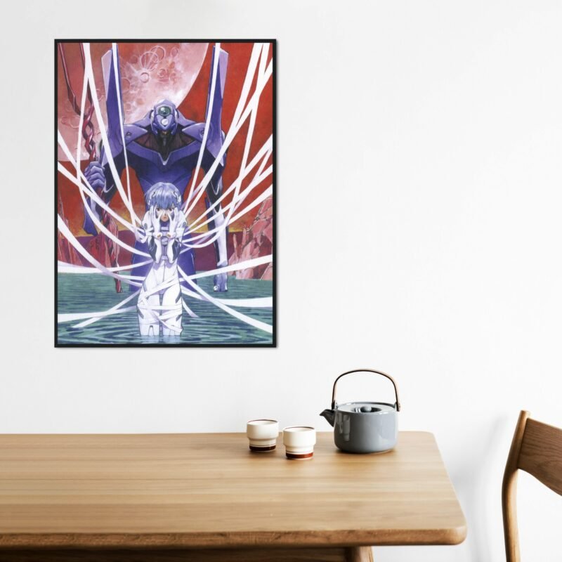 Rei Ayanami Neon Genesis Evangelion Anime hanging Poster