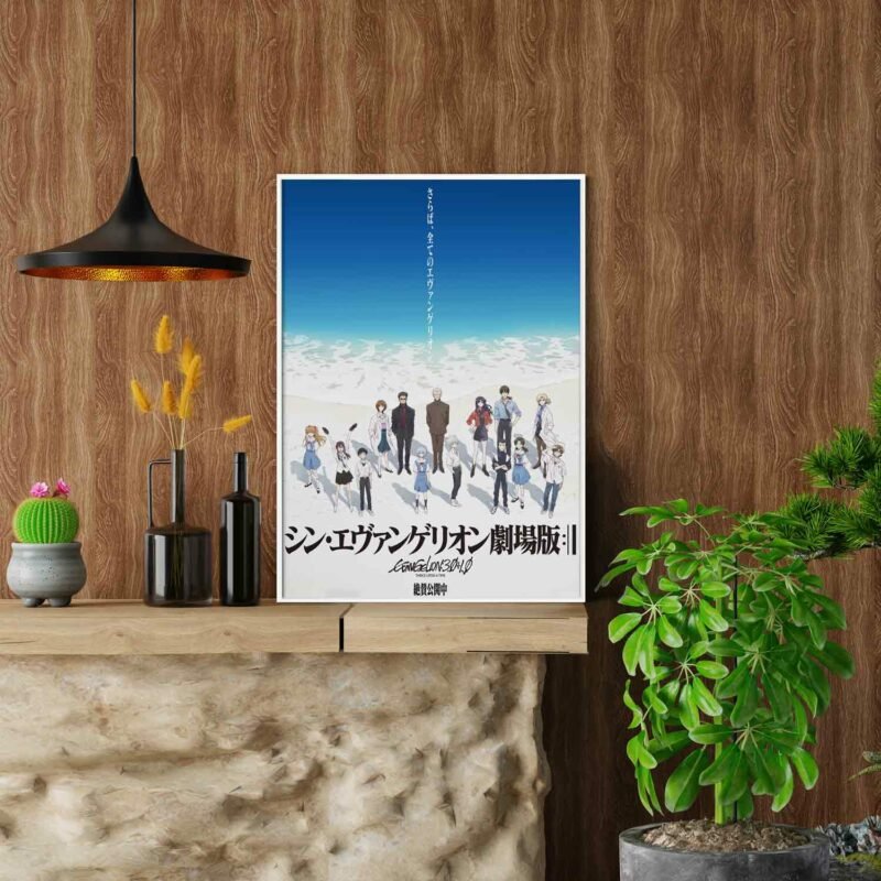 Team Neon Genesis Evangelion Anime hanging Poster