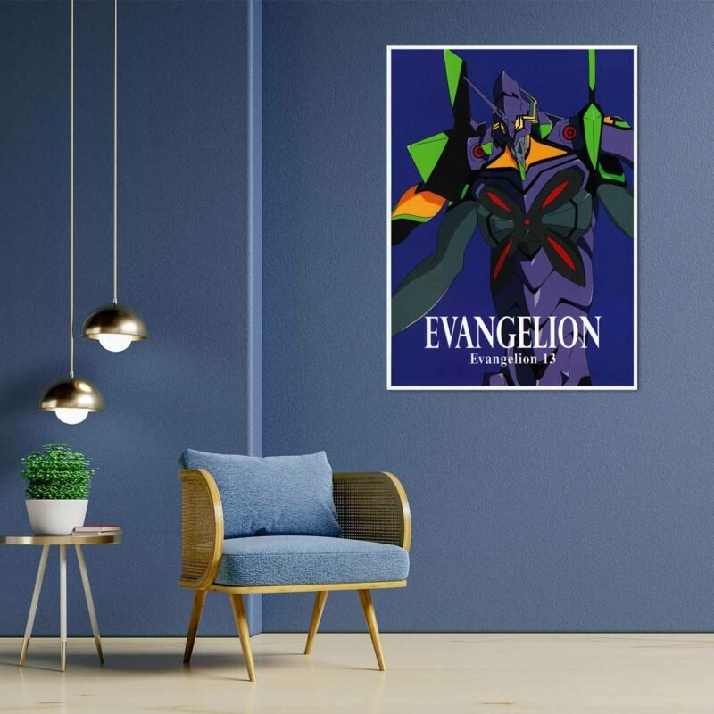 Evangelion 13 Neon Genesis Evangelion Anime hanging Poster