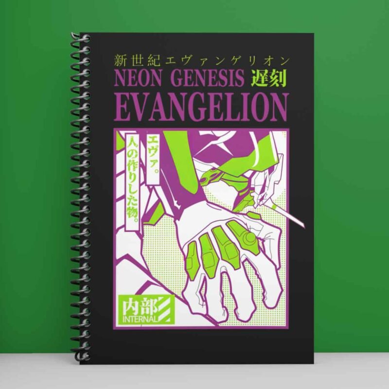 EVA Neon Genesis Evangelion Spiral Notebook