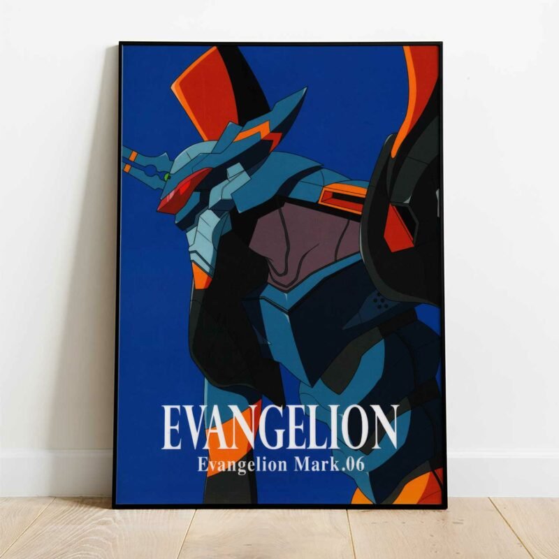 Evangelion Mark.06 Neon Genesis Evangelion Anime Poster