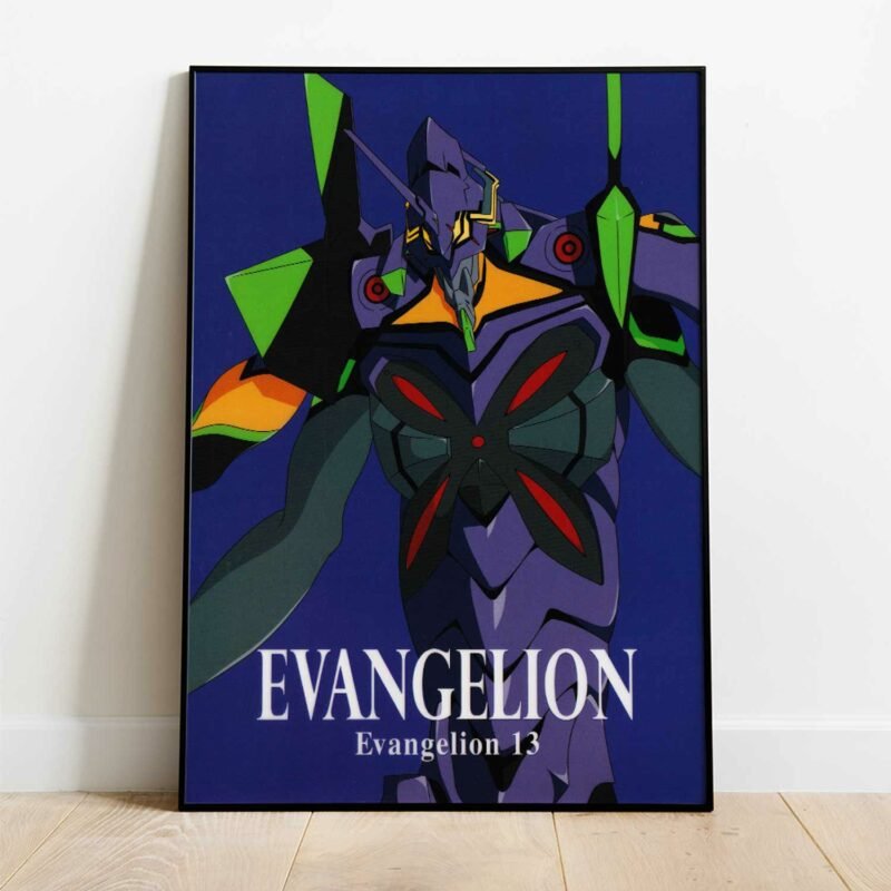 Evangelion 13 Neon Genesis Evangelion Anime Poster