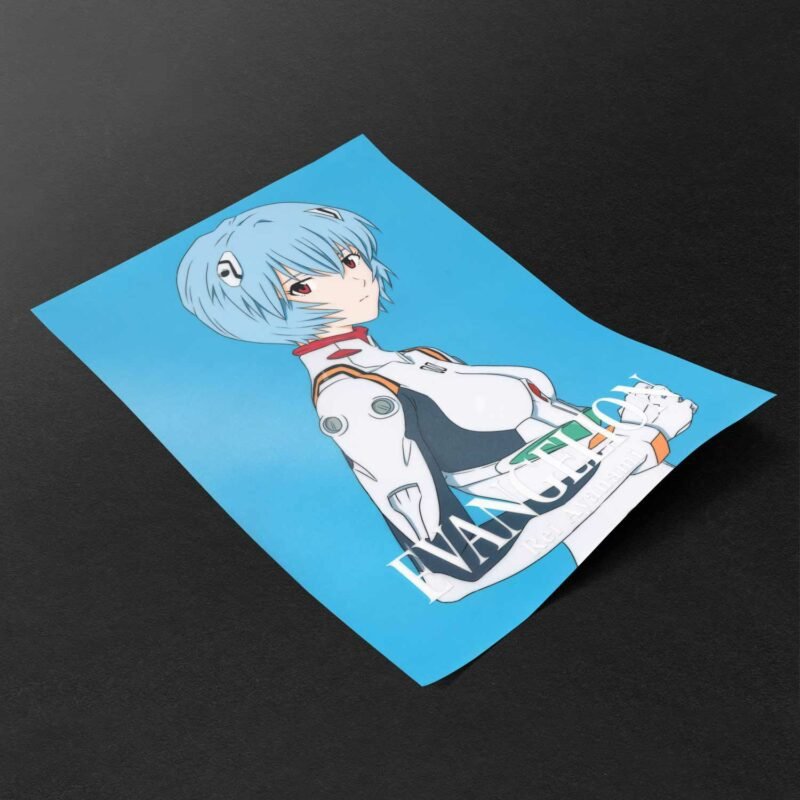 Rei Ayanami Neon Genesis Evangelion Poster