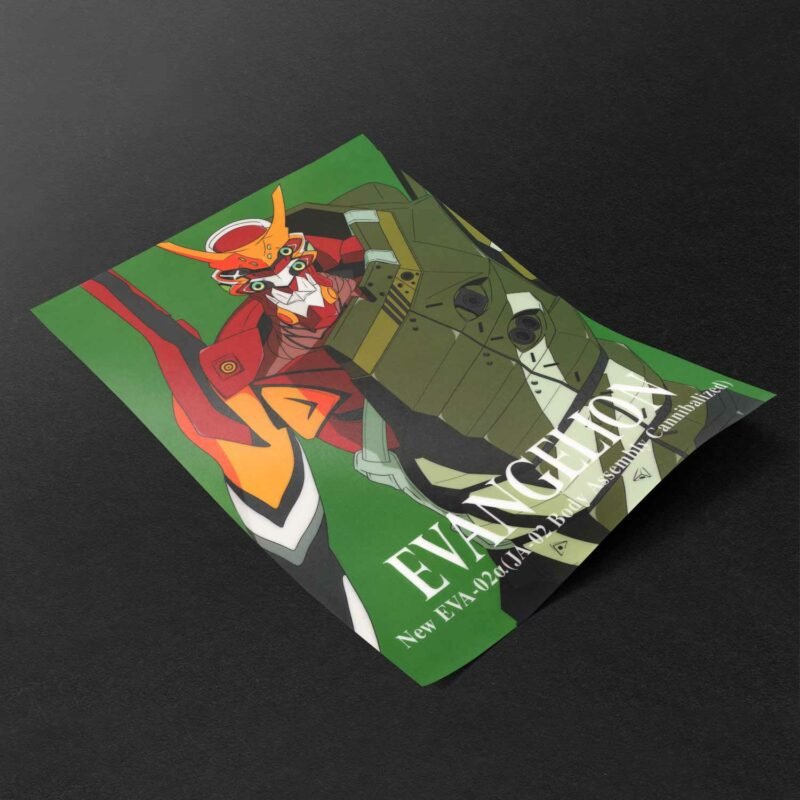 New EVA 02 Neon Genesis Evangelion Poster