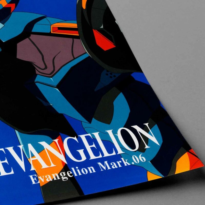 Evangelion Mark.06 Neon Genesis Evangelion Anime Closeup Poster