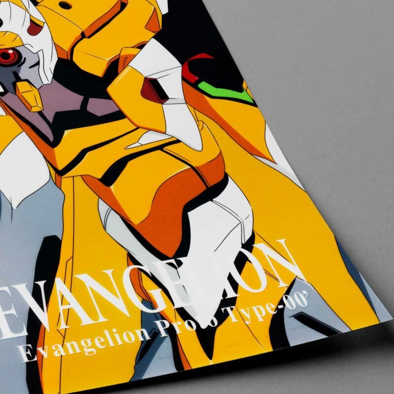 Evangelion Unit 00 Neon Genesis Evangelion Anime Closeup Poster