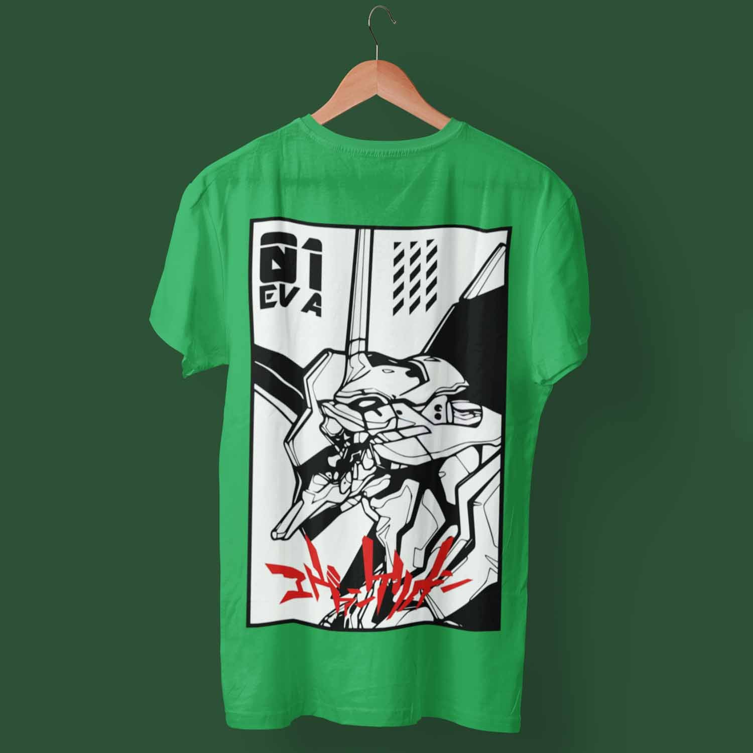 Anime Game Over Graphic T-shirt in Teal | Hallensteins NZ