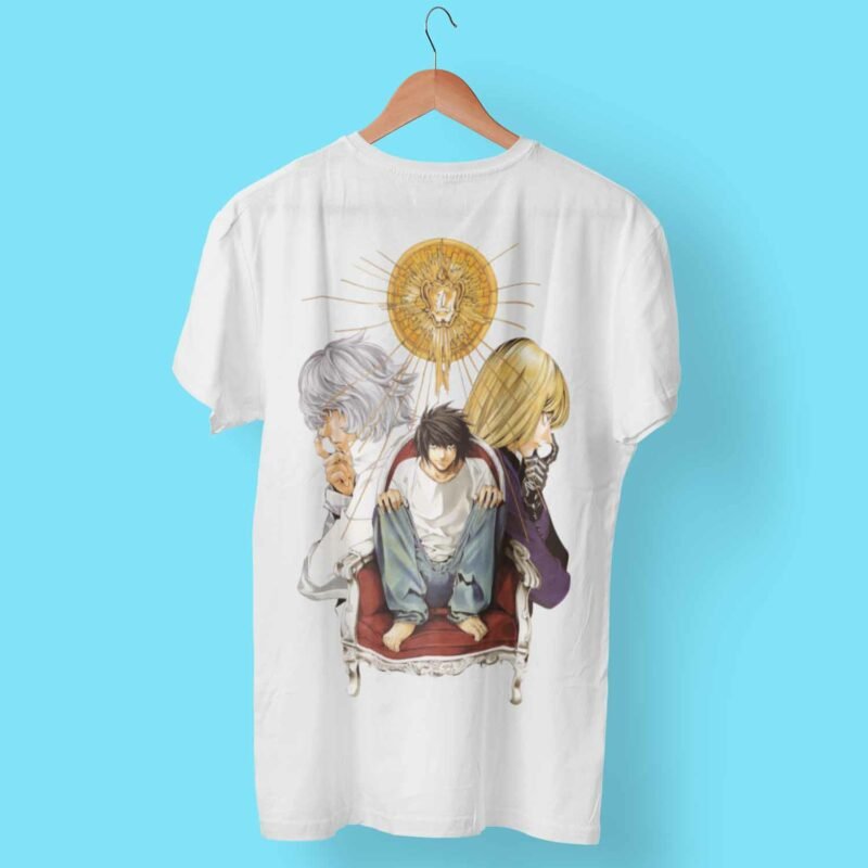 Game of Notes Death Note Anime White T-Shirt