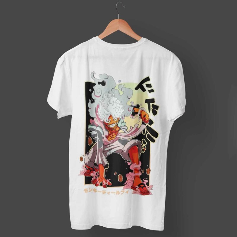 Luffy One Piece Anime White Shirt