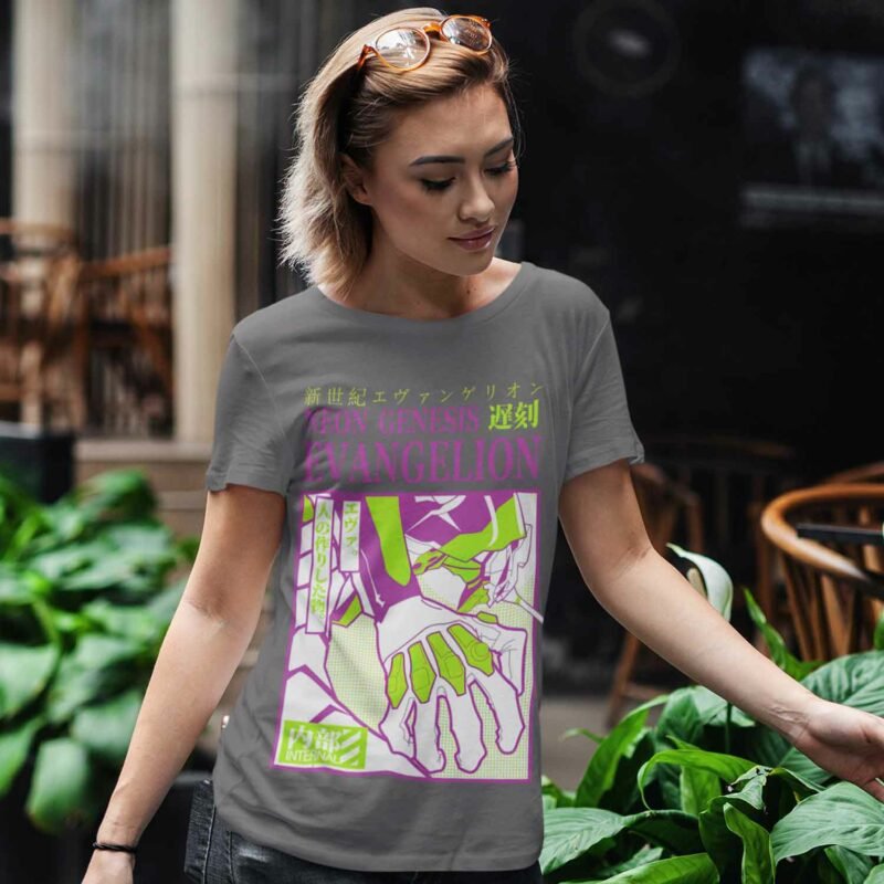 Unit 01 Neon Genesis Evangelion Anime female T-Shirt