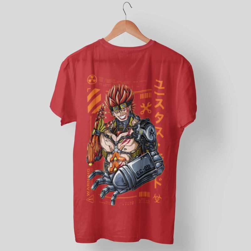 Eustass Kid One Piece Anime red Shirt