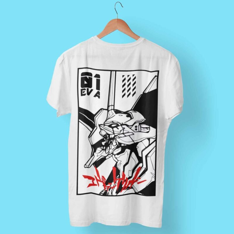Evangelion 01 Neon Genesis Evangelion Anime white T-Shirt