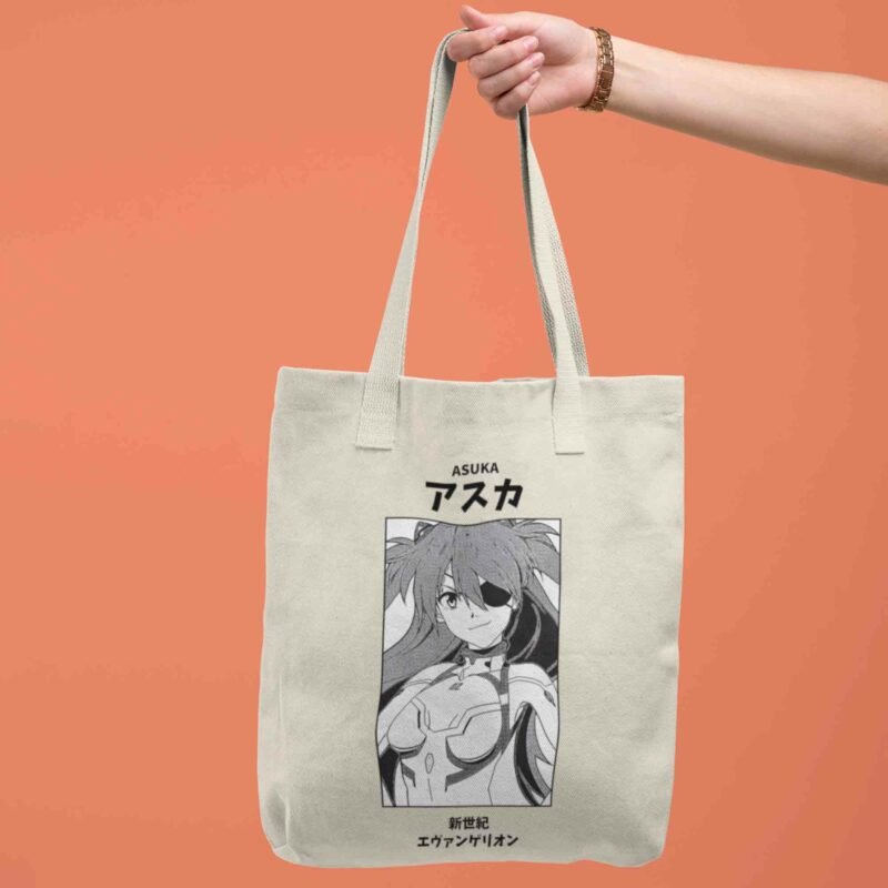 Asuka Neon Genesis Evangelion Anime Tote Bag