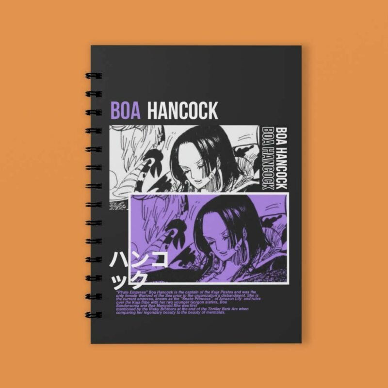 Boa Hancock Spiral Notebook